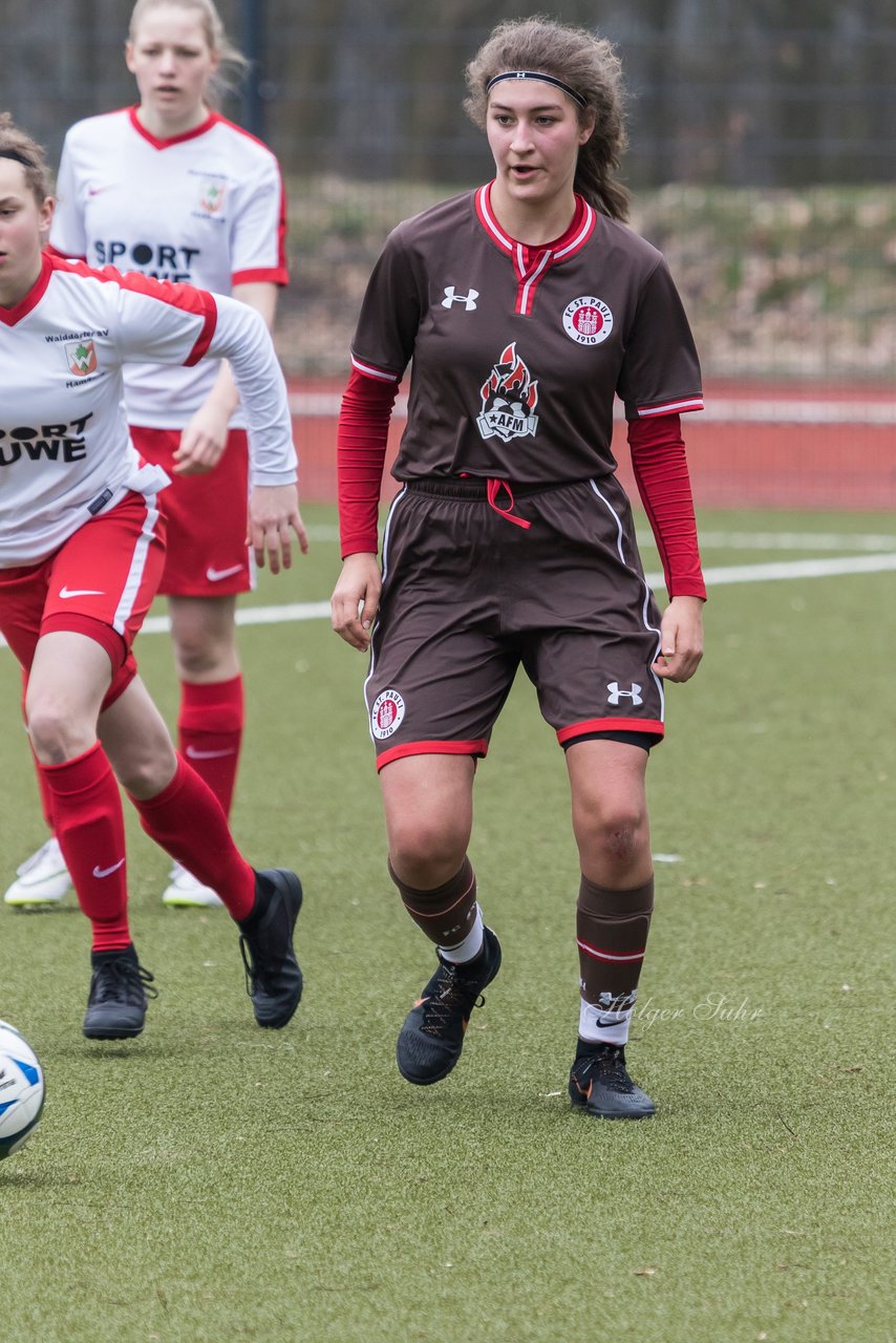 Bild 325 - B-Juniorinnen Walddoerfer - St.Pauli : Ergebnis: 4:1